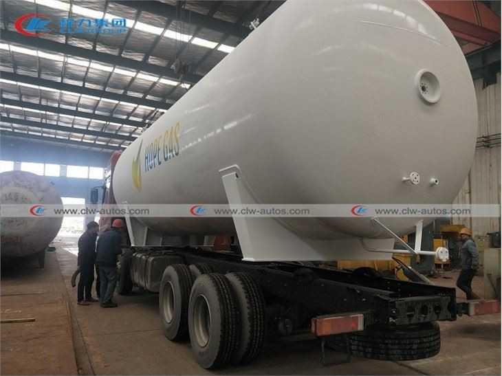 50,000 Liters 25 Tons LPG Storage Tanker Liquid Propane Gas Station Tank