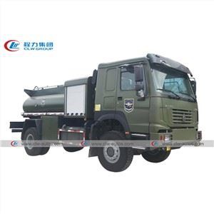 10000 Liter HOWO 4x4 Off Road AWD Aviation Refueler Truck