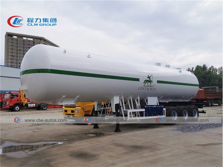 50000L 20Ton Propane Gas Transport Tank Semi Trailer