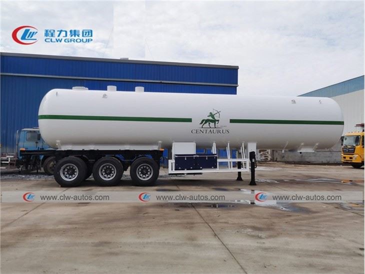 50000L 20Ton Propane Gas Transport Tank Semi Trailer