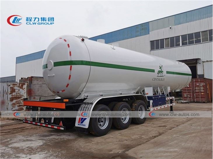 50000L 20Ton Propane Gas Transport Tank Semi Trailer
