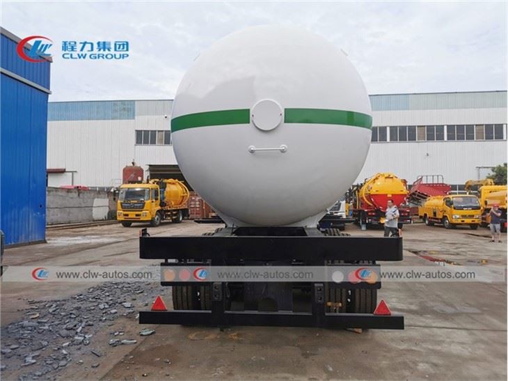 50000L 20Ton Propane Gas Transport Tank Semi Trailer