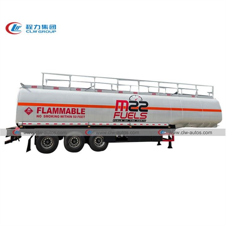 50CBM 50Tons Petroleum Tanker Truck Trailer