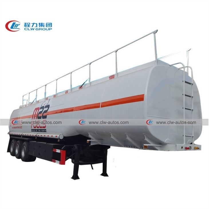 50CBM 50Tons Petroleum Tanker Truck Trailer