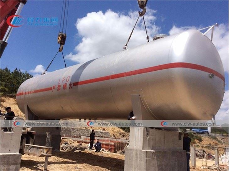 50Ton Cooking Gas Refilling LPG Tank Station
