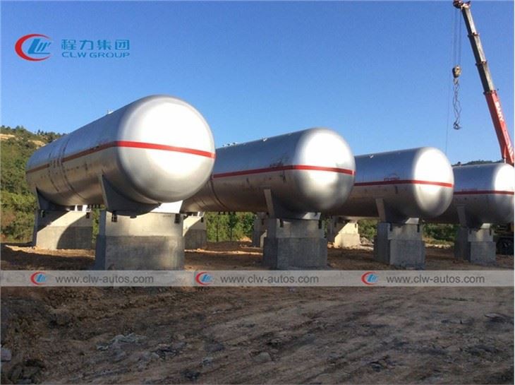 50Ton Cooking Gas Refilling LPG Tank Station