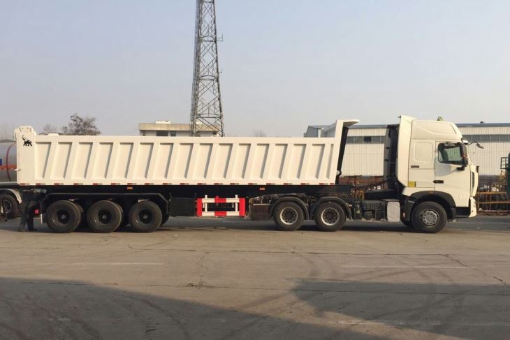 50Ton Dump Semi Trailer