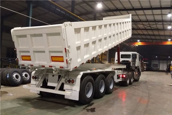 50Ton Dump Semi Trailer