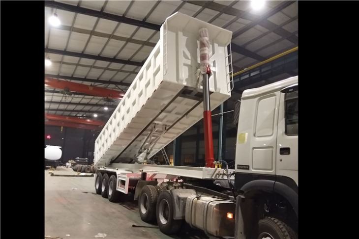 50Ton Dump Semi Trailer
