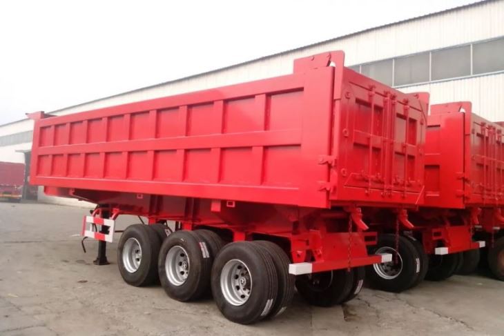 50Ton Dump Semi Trailer