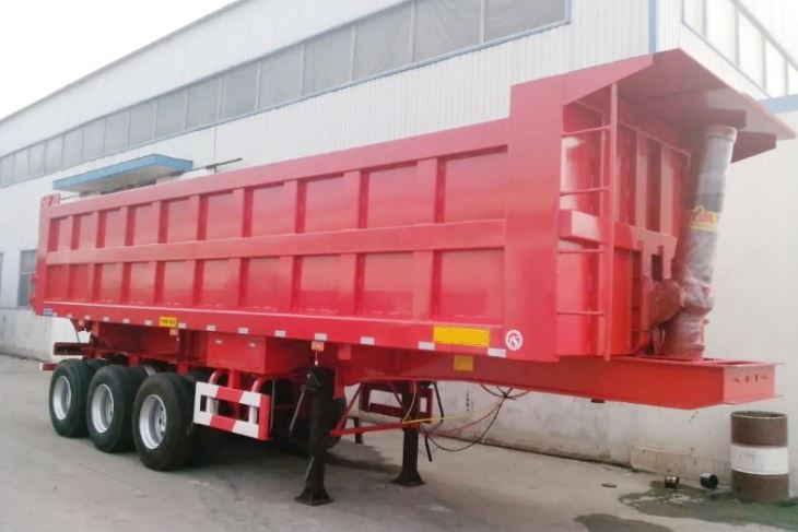 50Ton Dump Semi Trailer