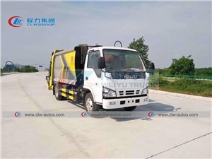 ISUZU 600P 120HP 5tons Compressed Garbage Truck