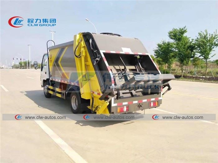 ISUZU 600P 120HP 5tons Compressed Garbage Truck