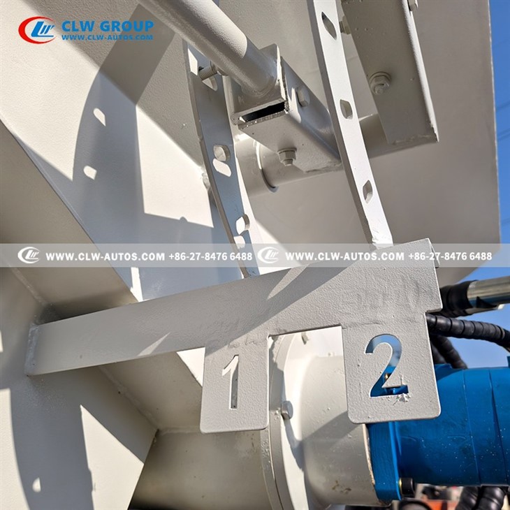 55CBM Aluminum Bulk Feed Trailer