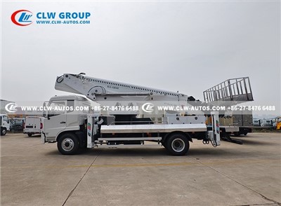 55m truck mounted aerial work bucket truck