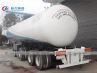56000L 14000Gallon LP Gas Tank Semi Trailer Chile Bolivia