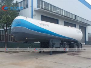 56000L 14000Gallon LP Gas Tank Semi Trailer Chile Bolivia