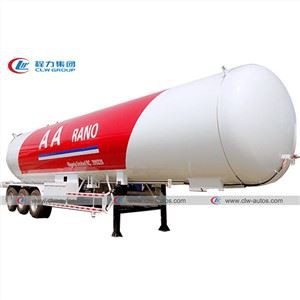 59.5cbm 30tons LPG Road Tanker Semi-Trailer