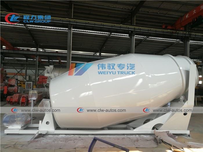 5cbm 6cbm Concrete Mixer Truck Upper
