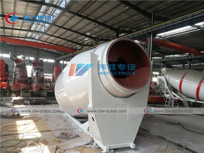 5cbm 6cbm Concrete Mixer Truck Upper