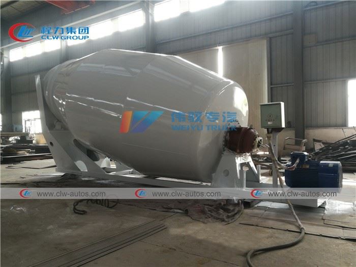 5cbm 6cbm Concrete Mixer Truck Upper