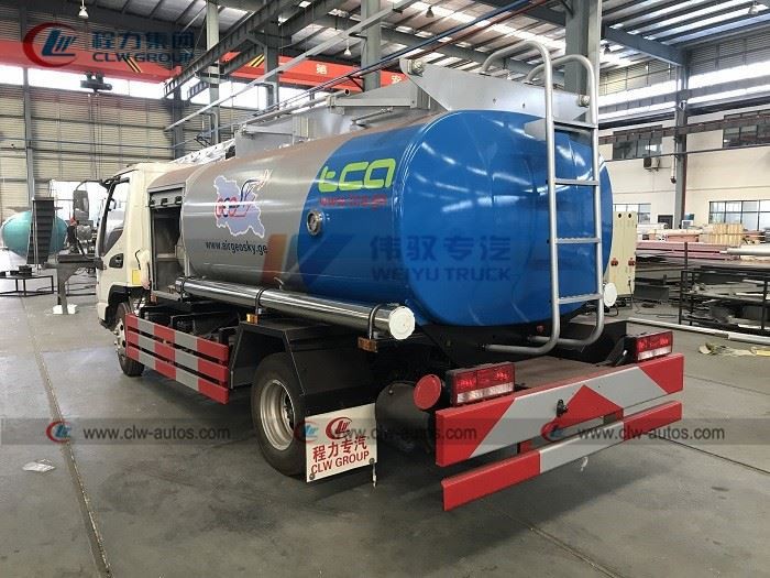 5cbm Aviation Helicopter Delivery And Refueling Truck