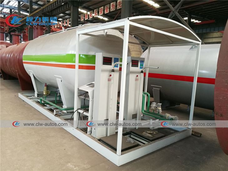 5Ton 10CBM Cylinder Filling LPG Gas Skid Station