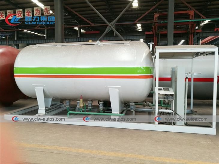 5Ton 10CBM Cylinder Filling LPG Gas Skid Station