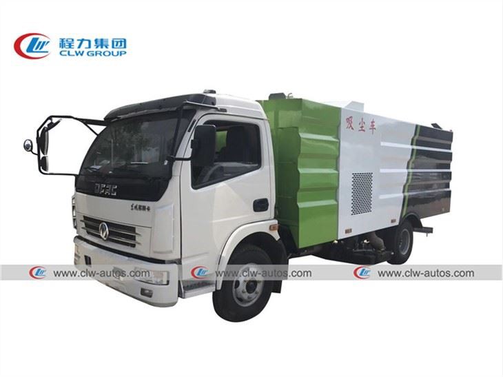 5Ton 8m3 Cement Factory Vacuum Sweeper Truck
