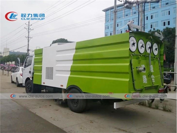 5Ton 8m3 Cement Factory Vacuum Sweeper Truck