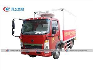 5Ton Frozen Food Tansport Refrigerated Van Truck