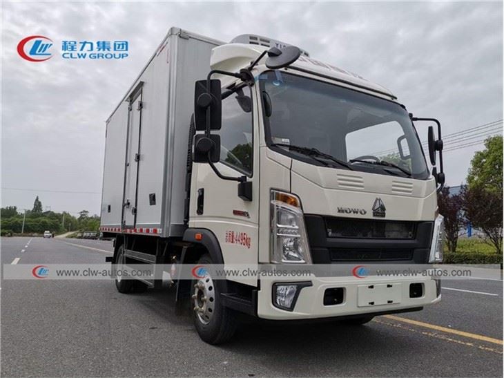 5Ton Frozen Food Tansport Refrigerated Van Truck