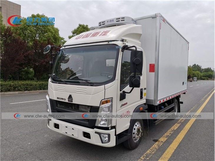 5Ton Frozen Food Tansport Refrigerated Van Truck