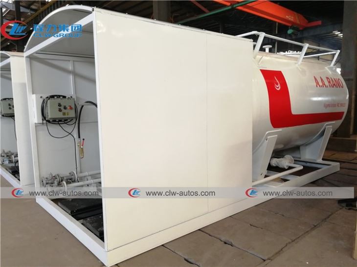 5tons LPG Skid Station For Nigeria