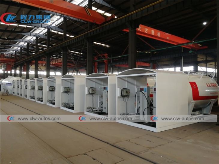 5tons LPG Skid Station For Nigeria