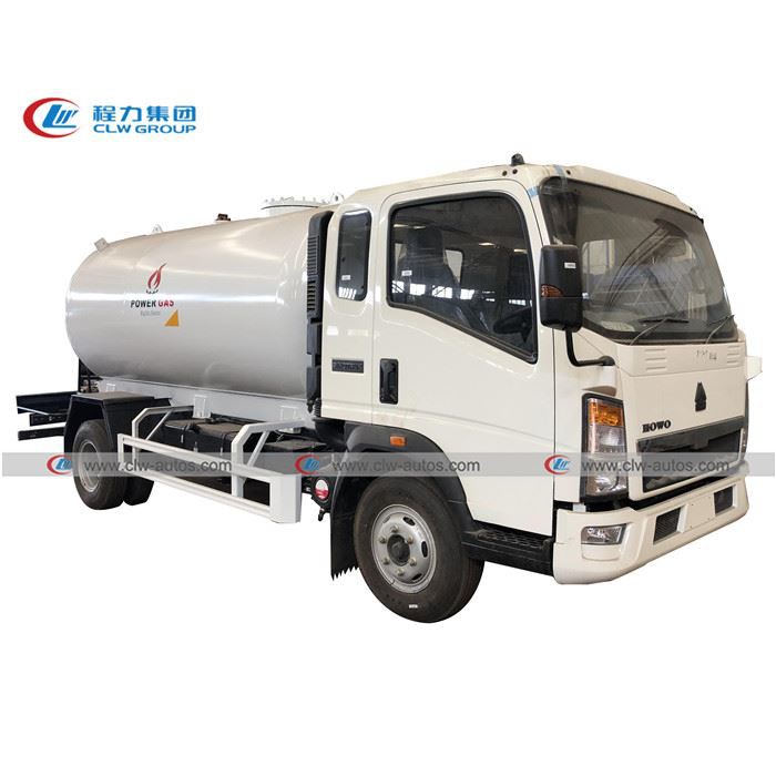 5tons SINOTRUK HOWO LPG Bobtail Truck