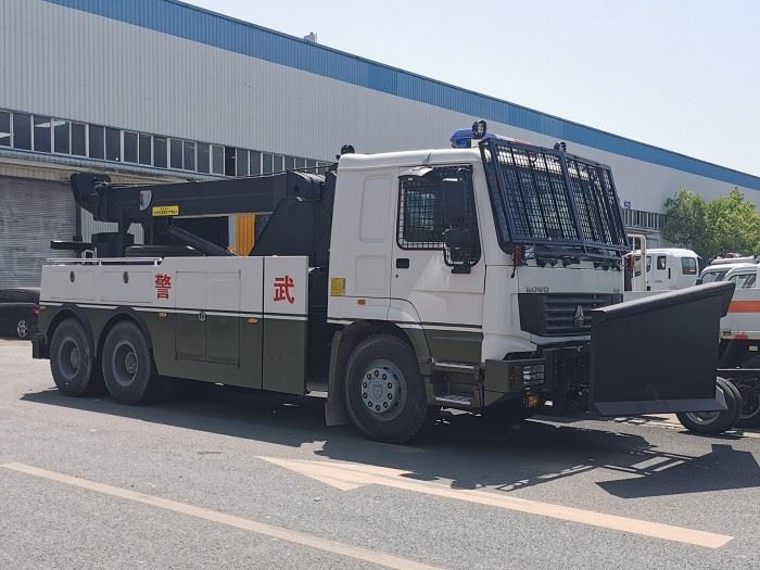 6*6 Sinotruk Howo 30tons Road Rescue Towing Truck