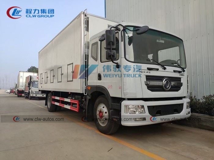 6.8m Dongfeng Intelligent Day Old Chick Transport Van Truck