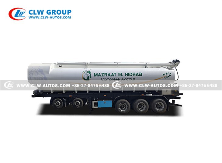60,000litres Bulk Feed Transportation Semi-trailer