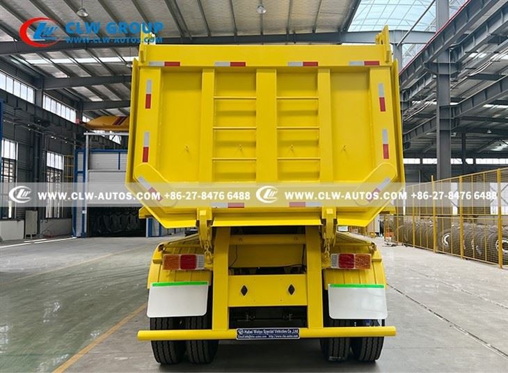 60 Tons Rear Tipping Semi Trailer