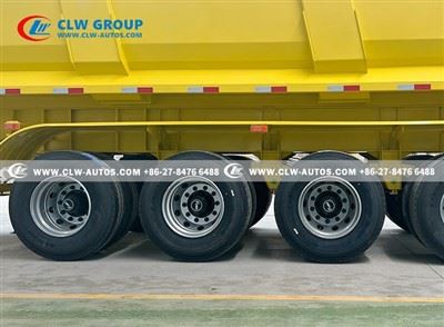 60 Tons Rear Tipping Semi Trailer
