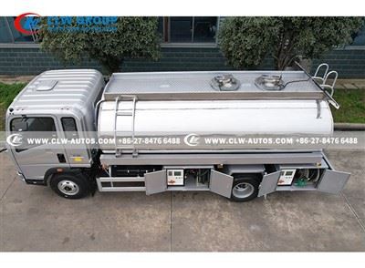 Aluminum alloy tanks truck