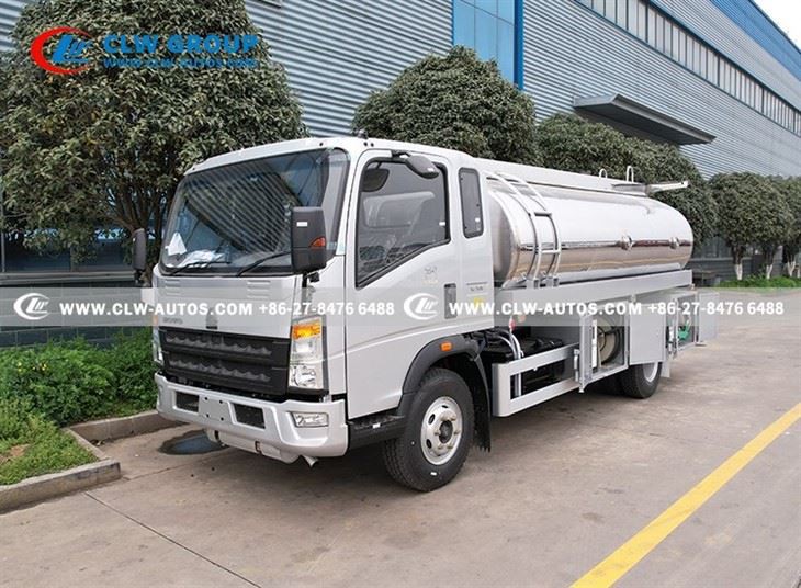 6000L Mobile Oil Dispenser Truck