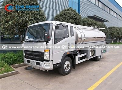 medium-duty vehicle designed for transporting and dispensing diesel