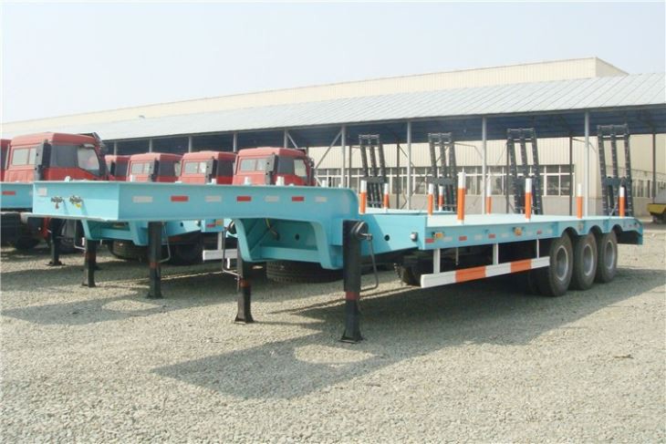60Ton Lowbed Semi Trailer