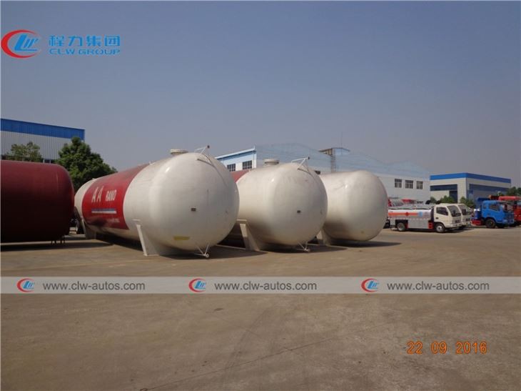 60Tons 120000Liters 31000 Gallons Propane Storage Tank