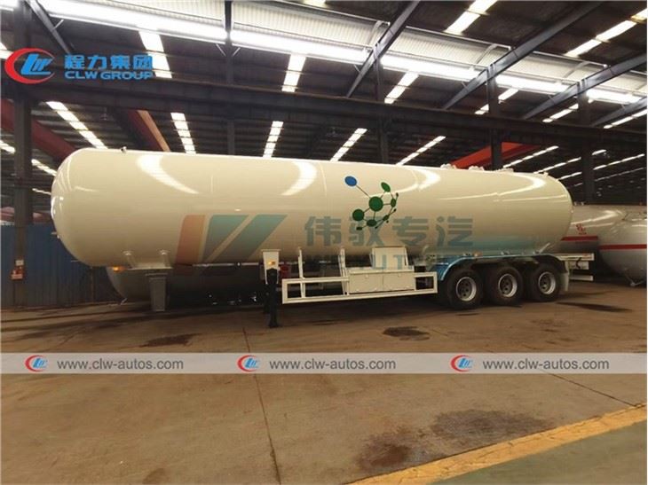 61.9CBM 30 Tons LPG Road Tanker Truck