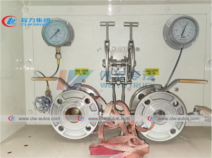 61.9CBM 30 Tons LPG Road Tanker Truck