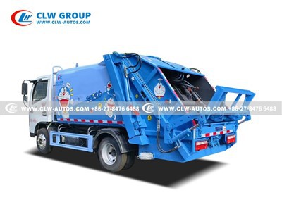 6cbm Refuse Compactor Truck factory
