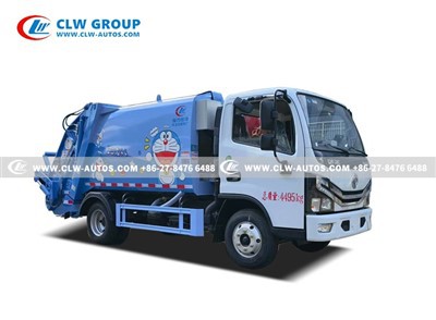 6cbm Refuse Compactor Truck high quality